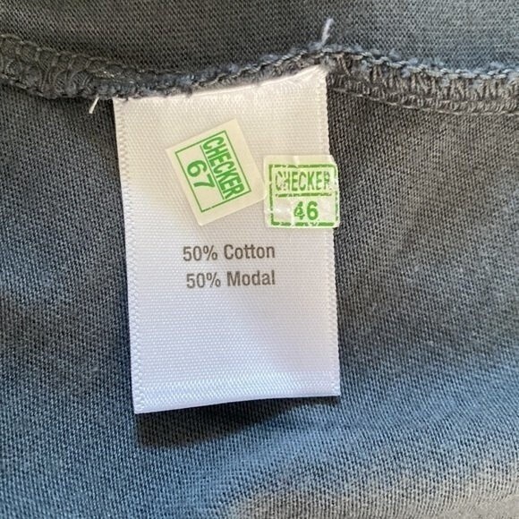 Sahalie Tie Dye Twist Knot Empire Waist Tee Dress Short Sleeve Stretch Soft Knit - Picture 8 of 13